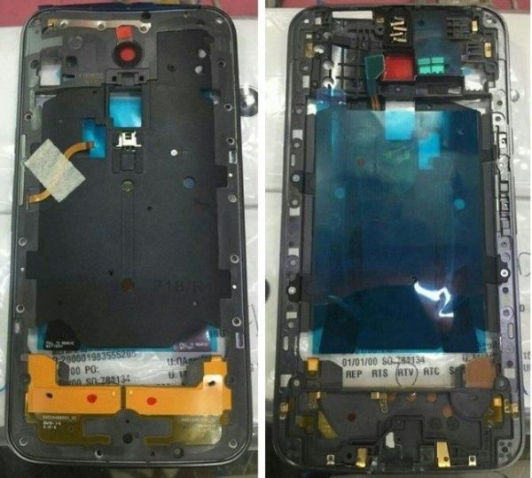 Alegado Moto X 2015 con lector de huellas dactilares