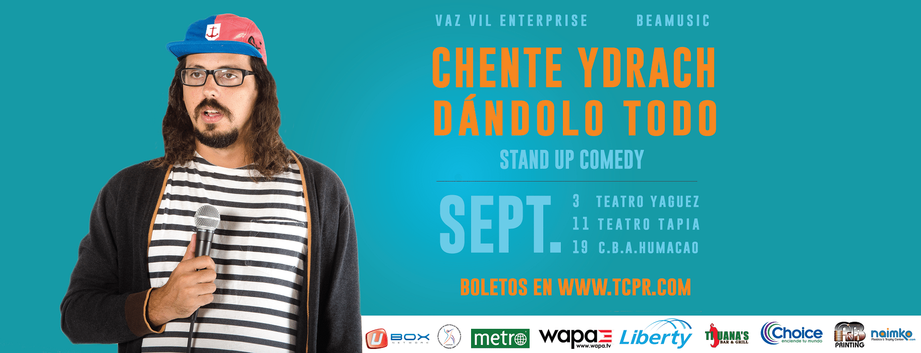 Chant Dándolo Todo Stand up comedy