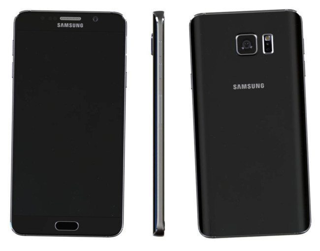 Samsung Galaxy Note 5 filtrado