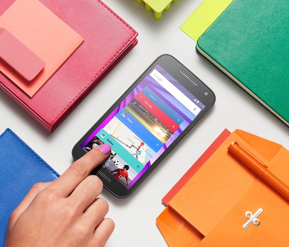 Nuevo Moto G 2015 resistente al agua