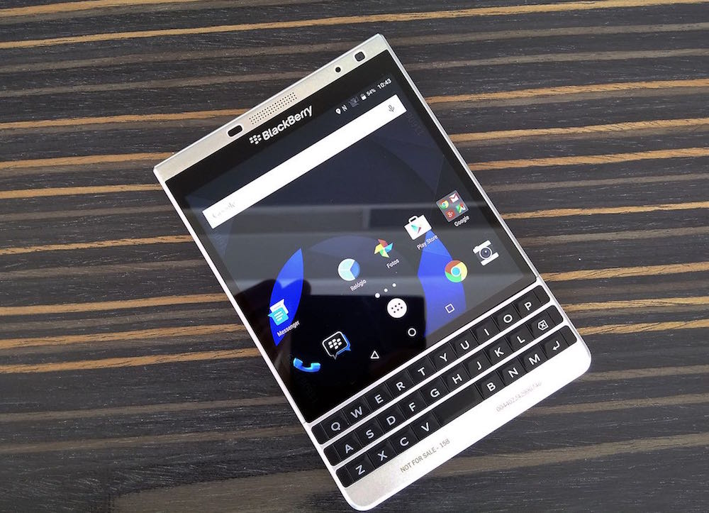 BlackBerry Passport Silver Edition con Android