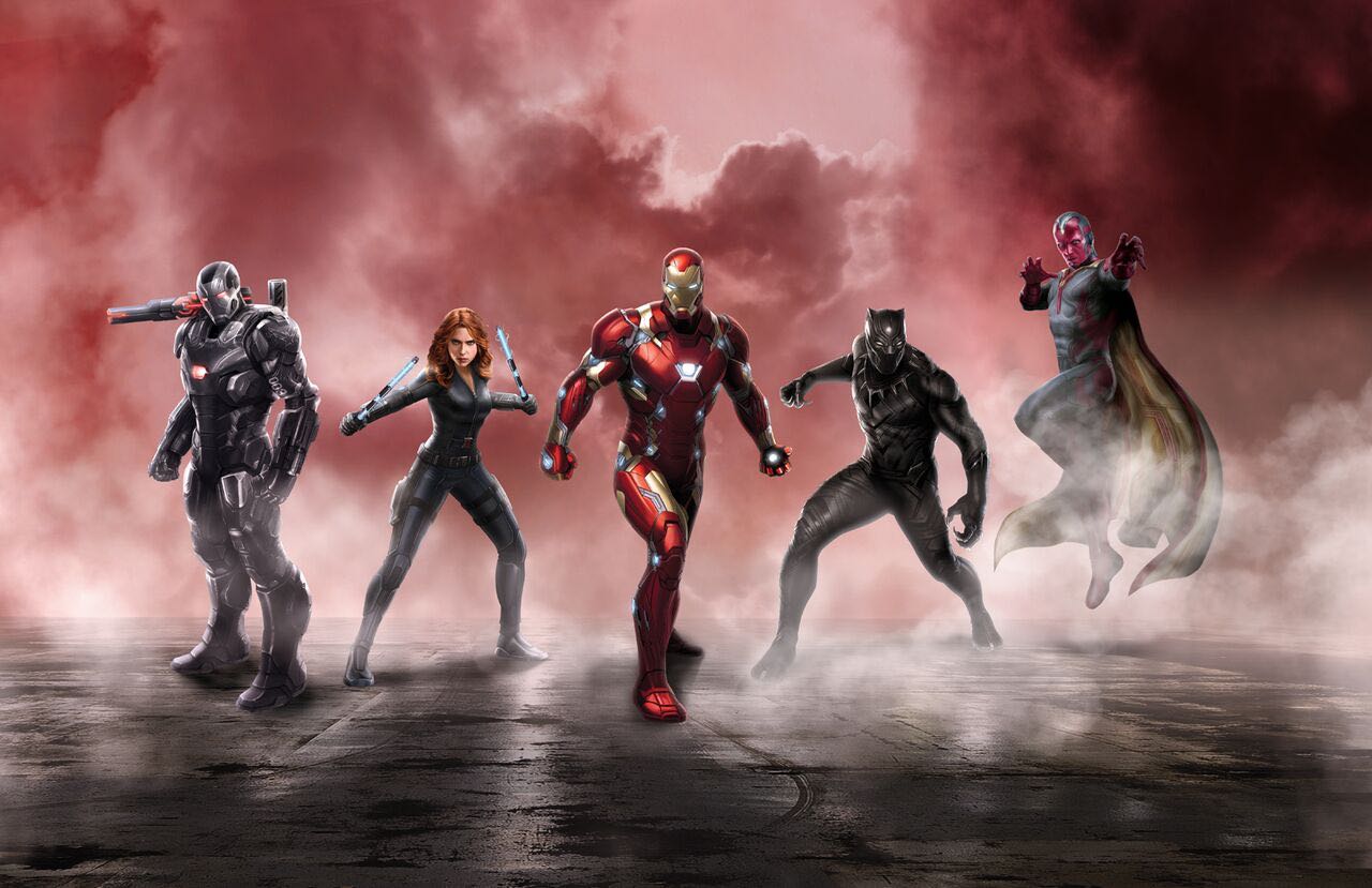 Captain America: Civil War - equipo Iron Man