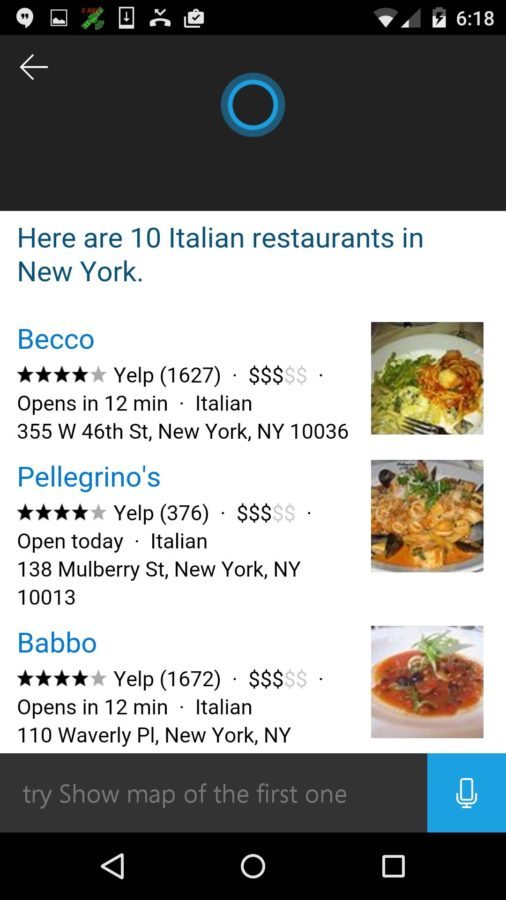 Cortana para Android