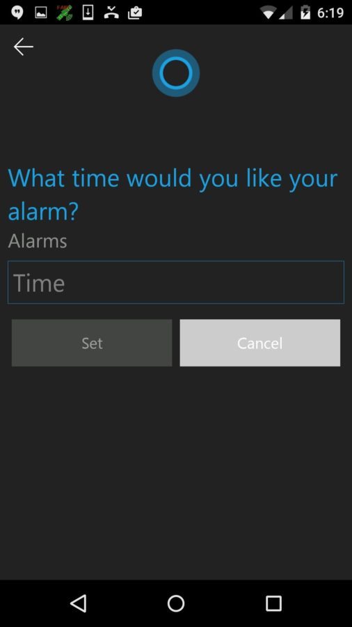 Cortana para Android