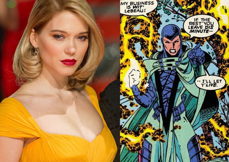 Léa Seydoux será Bella Donna Boudreaux en película de Gambit