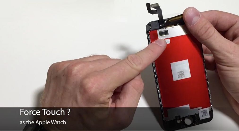 alegada pantalla iPhone 6s