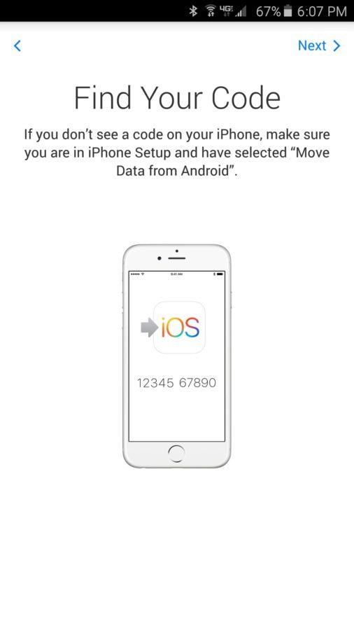 Move to iOS - App para pasar de Android a iPhone