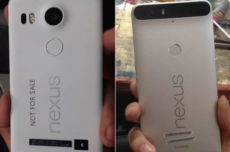 Nuevos Nexus 5X y Nexus 6P