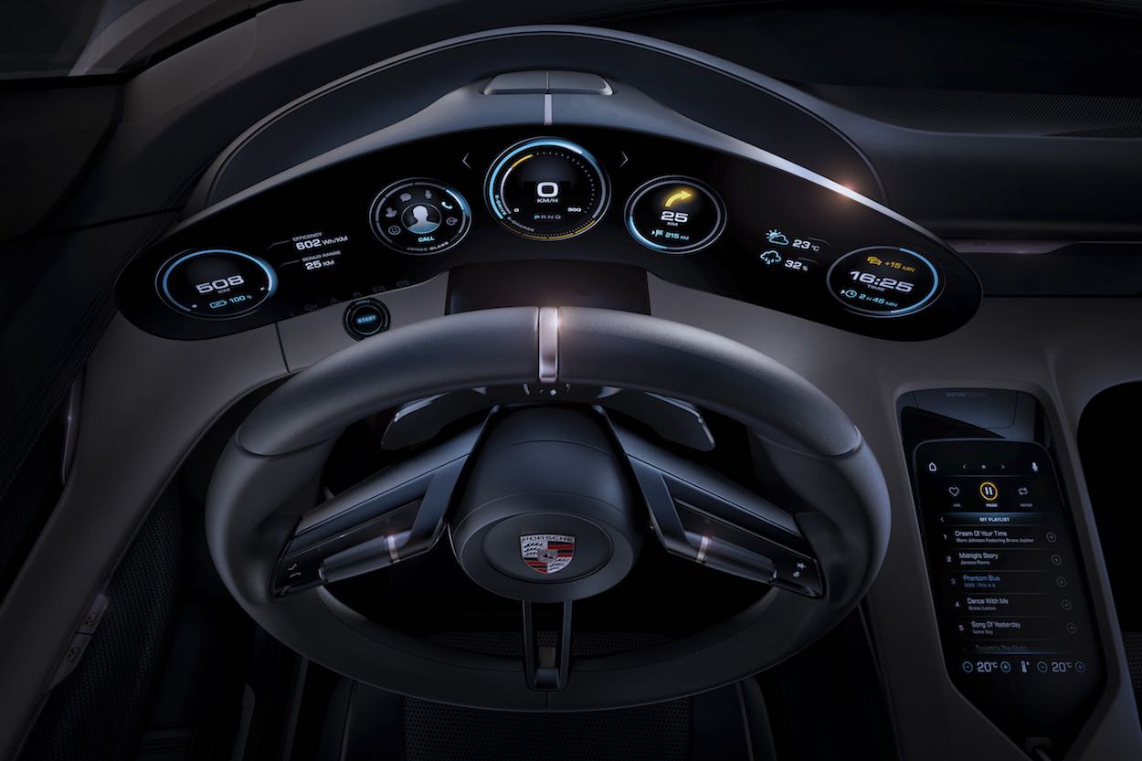 Porsche Mission E - Concepto