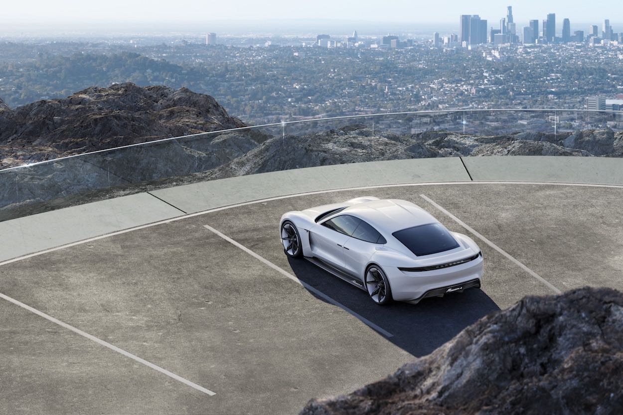 Porsche Mission E - Concepto