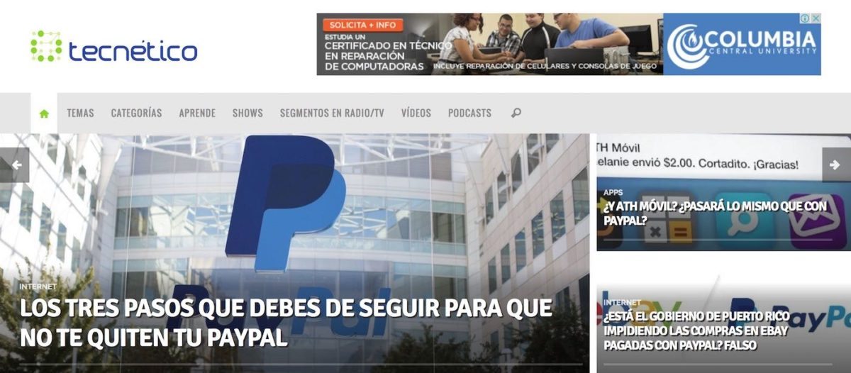 PayPal y eBay Puerto Rico
