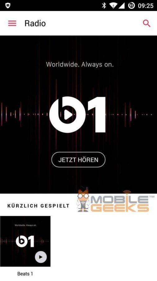 Apple Music para Android — Beats 1 Android