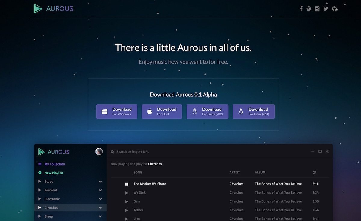 Aurous el Popcorn Time de la música