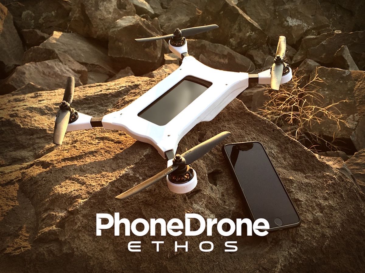 PhoneDrone Ethos convierte tu iPhone o Android en un drone