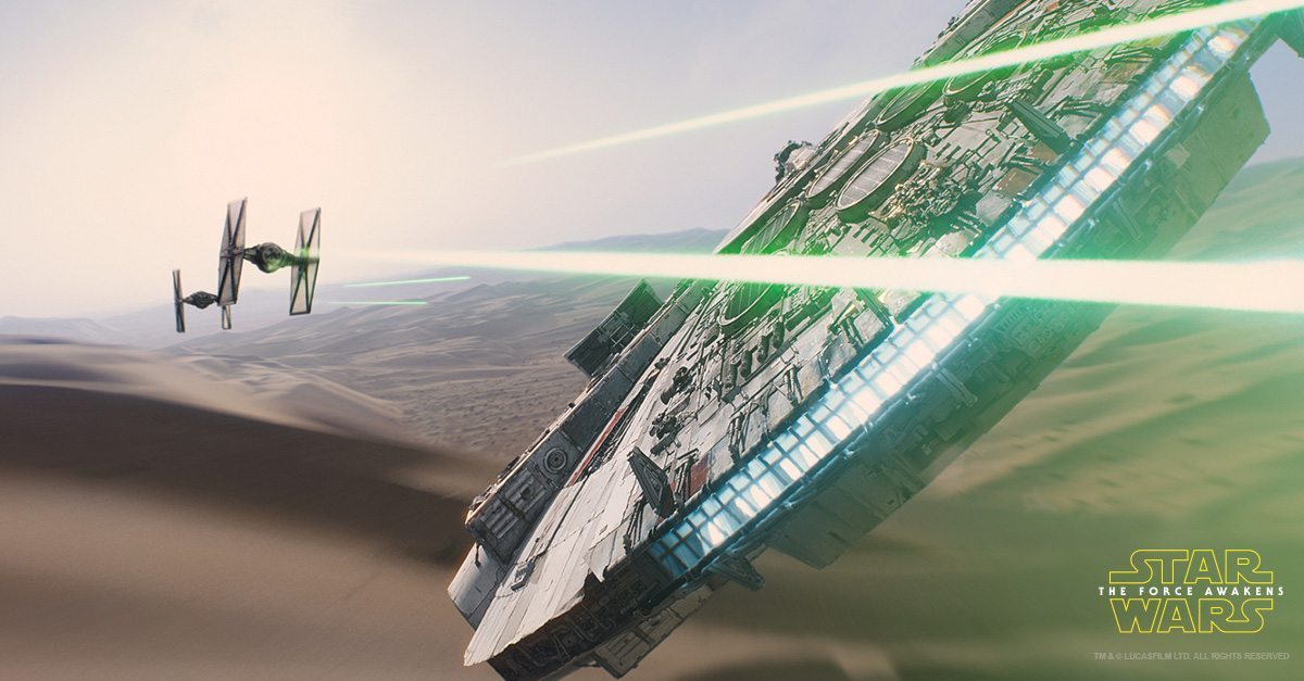 Este video junta todos los trailers de The Force Awakens en uno solo