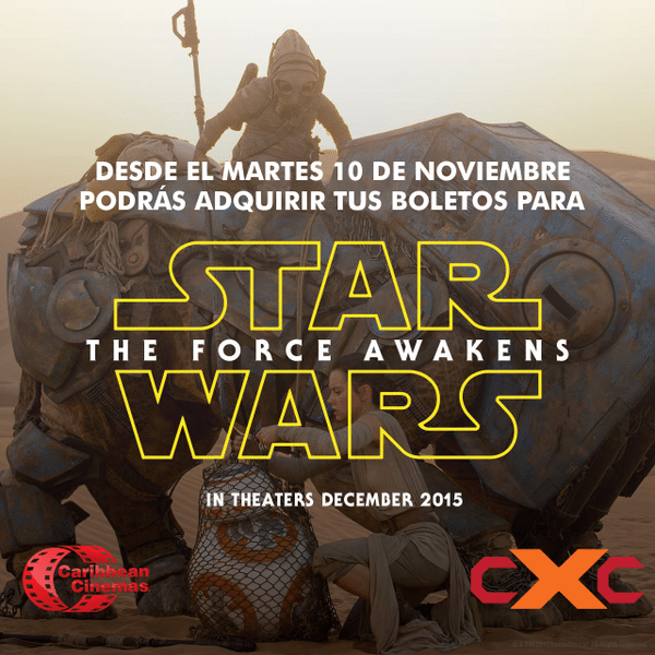 Anuncian preventa de Star Wars: The Force Awakens en Puerto Rico