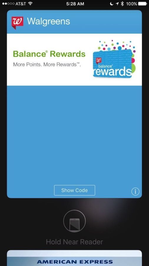 Walgreens Balance Rewards Apple Pay