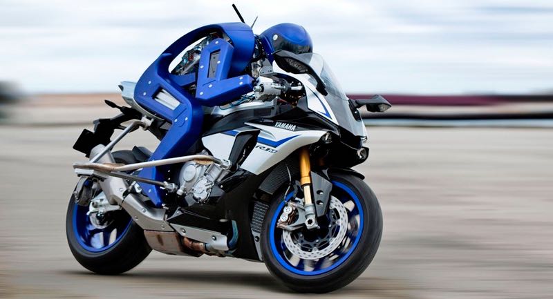 Yamaha MotoBot - Robot que corre motora