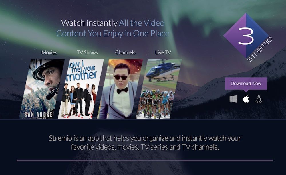 Stremio - Alternativas a Popcorn Time