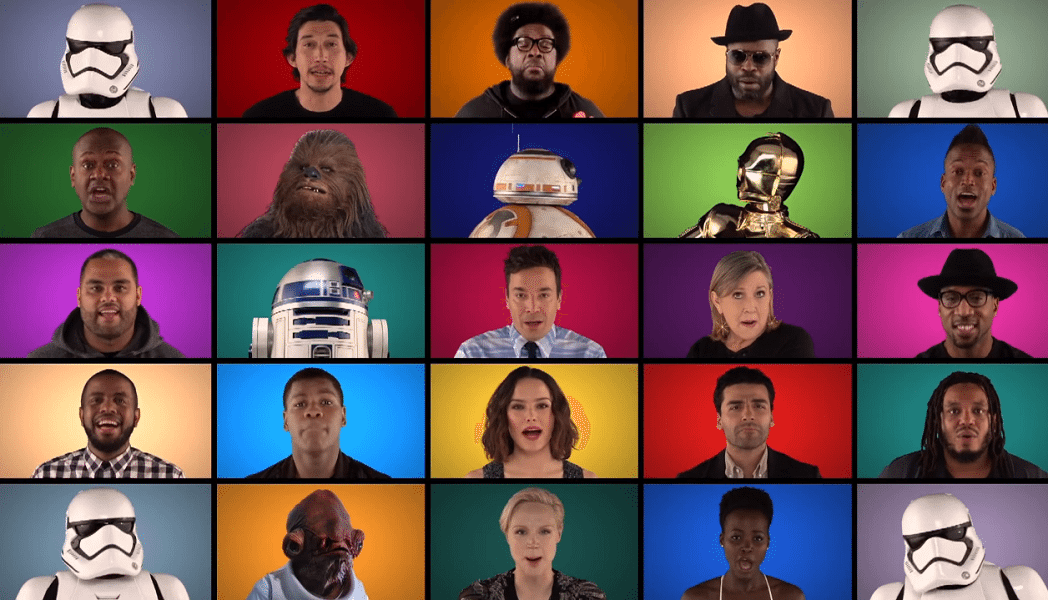 Mira Star Wars A capella con el elenco y Jimmy Fallon