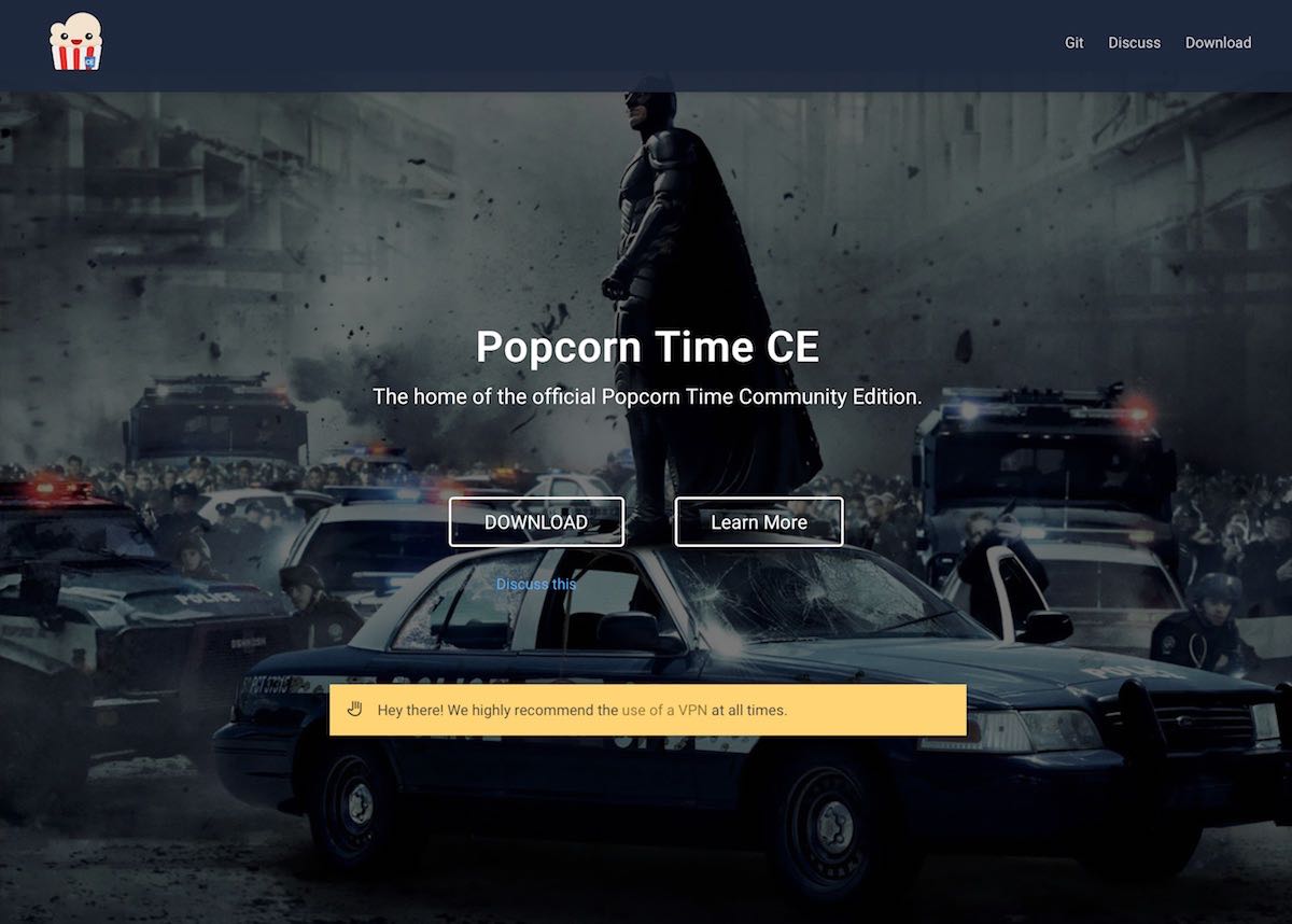 Popcorn Time CE Community Edition