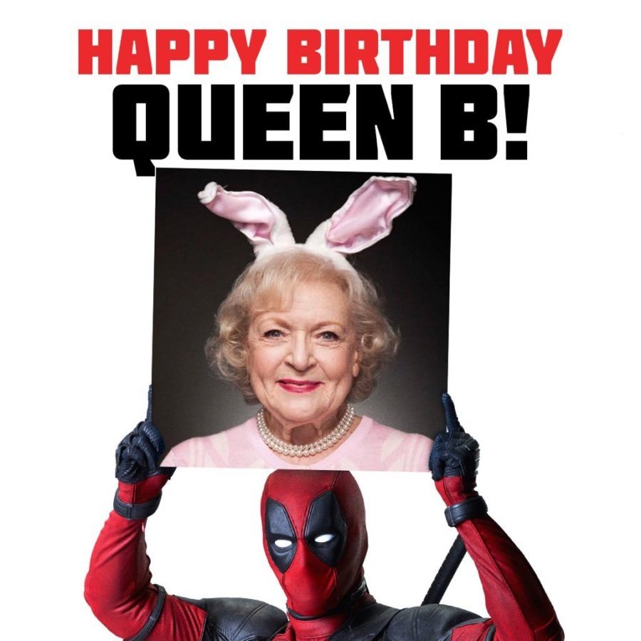 Deadpool felicitó a Betty White…entérate por qué
