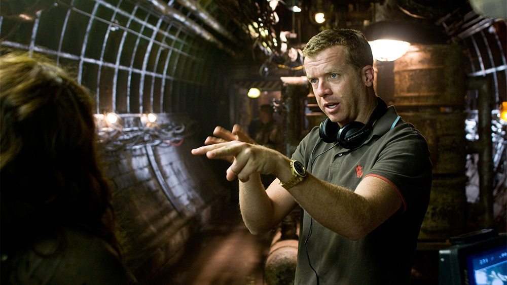 TSD-12522 Director MCG explaining a scene on the set of Warner Bros. Pictures’ action/sci-fi feature “Terminator Salvation,” a Warner Bros. Pictures release. The film stars Christian Bale and Sam Worthington. PHOTOGRAPHS TO BE USED SOLELY FOR ADVERTISING, PROMOTION, PUBLICITY OR REVIEWS OF THIS SPECIFIC MOTION PICTURE AND TO REMAIN THE PROPERTY OF THE STUDIO. NOT FOR SALE OR REDISTRIBUTION. ALL RIGHTS RESERVED.