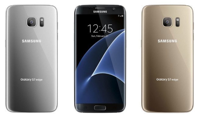 Samsung Galaxy S7 edge colores filtrados