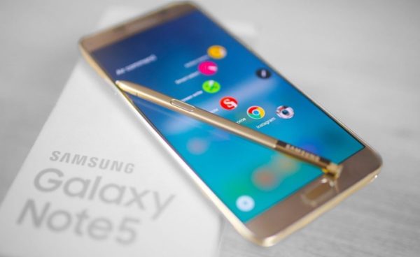 Galaxy Note 6: resistencia al agua y escaner de iris