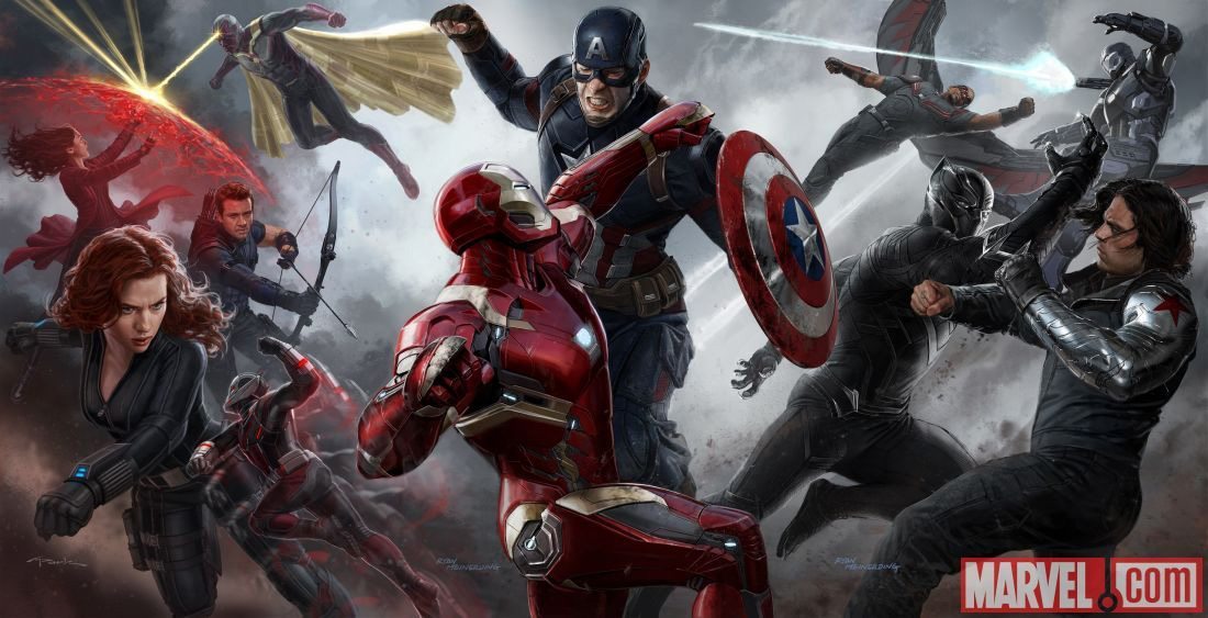 Nuevos artes de promoción para Captain America: Civil War