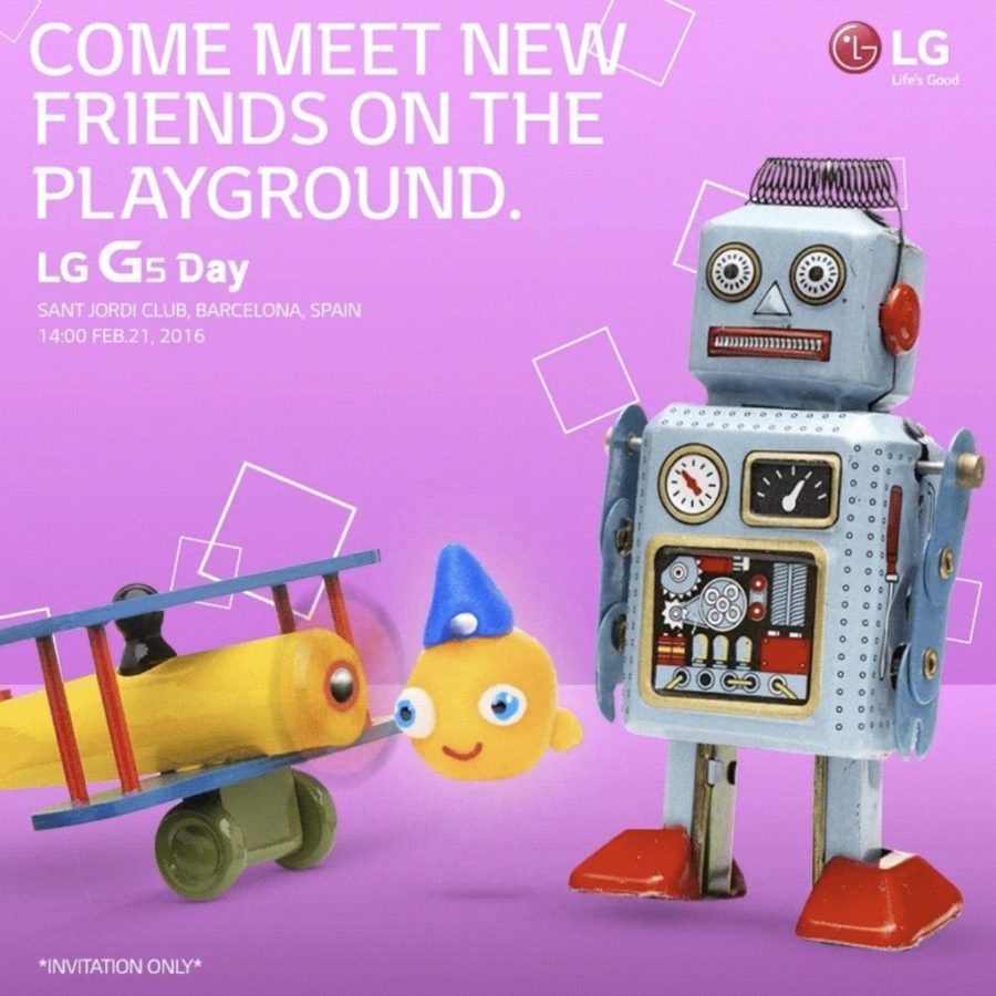 Invitación presentación LG G5