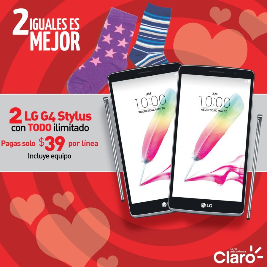 Oferta San Valentin Claro Puerto Rico