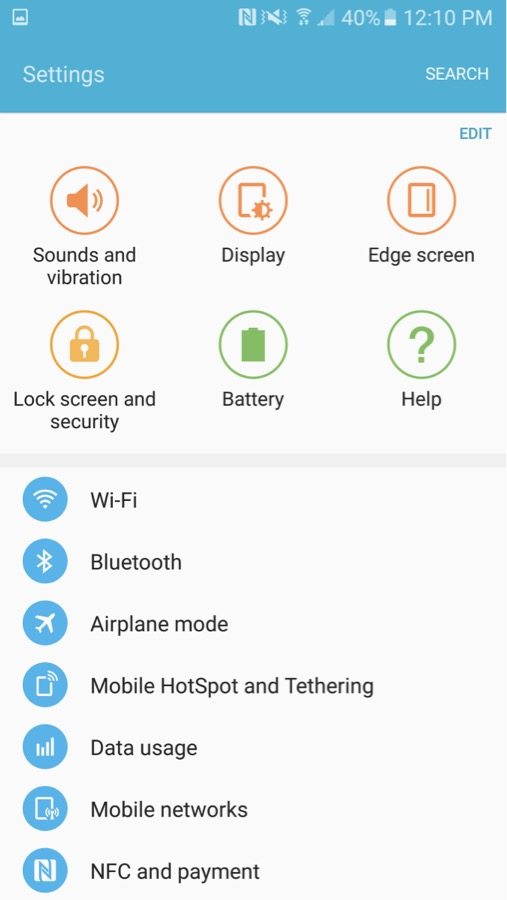 Touchwiz Galaxy S7 y Galaxy S7 edge