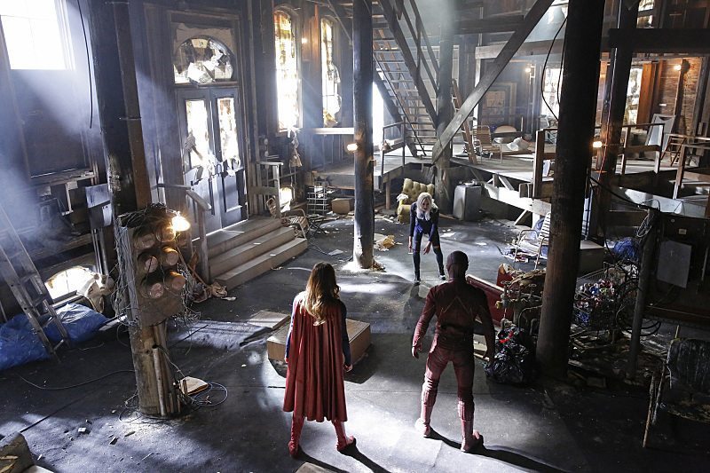 supergirl and the flash