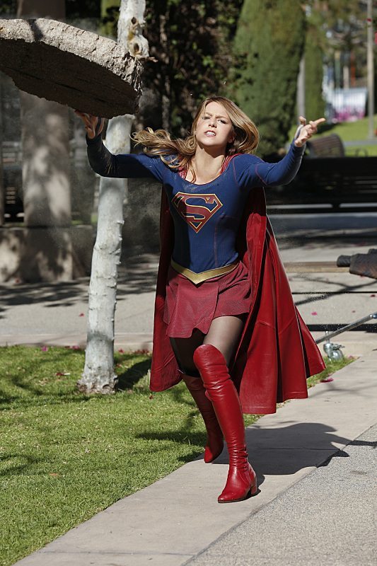 supergirl fights