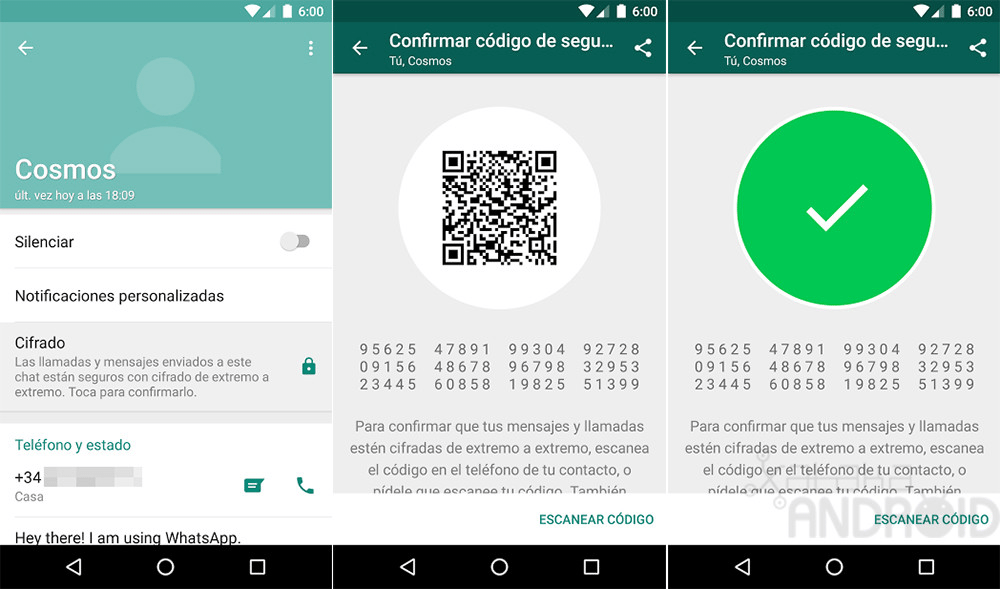 WhatsApp ahora es mas segura gracias al cifrado