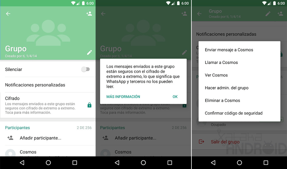 WhatsApp ahora es mas segura gracias al cifrado