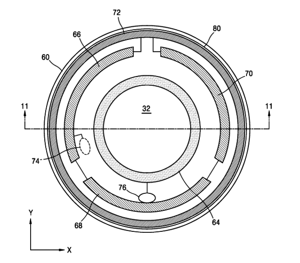 Lentes de contacto inteligentes Samsung
