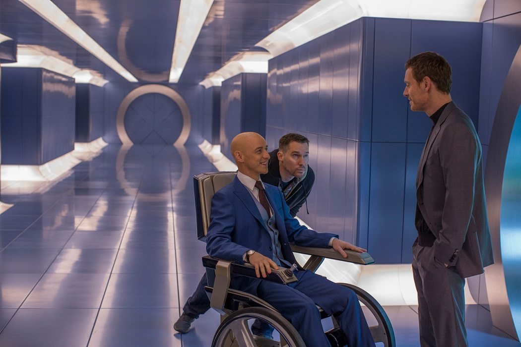 x-men james mcavoy brian singer michael fassbender