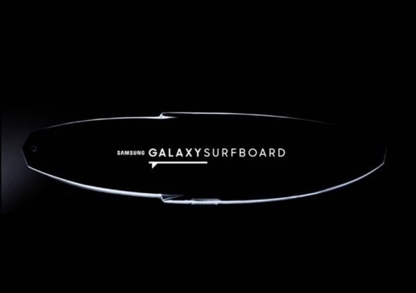 Samsung Galaxy Surfboard vídeo