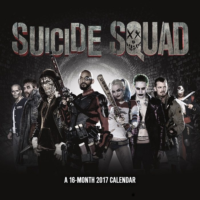 suicide squad calendar