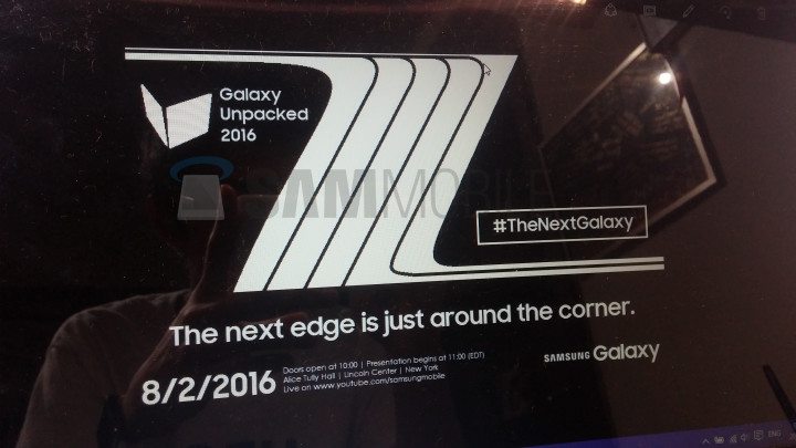 Galaxy Note 7 edge fecha presentación