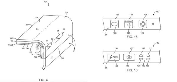 Patente Apple iPhone pantalla curva