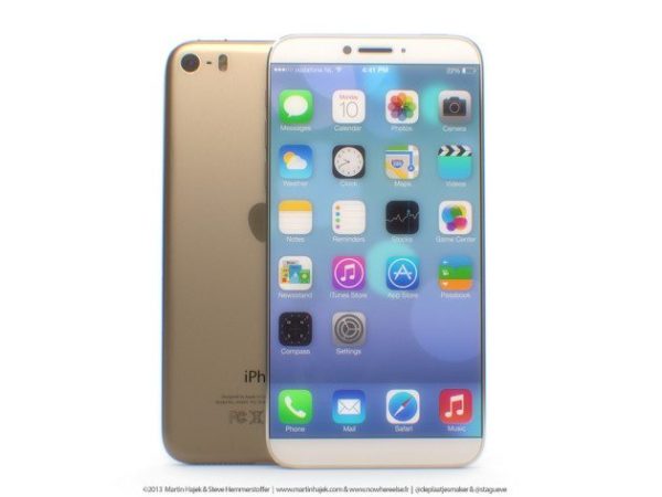 iPhone 8 sin botón Home concepto