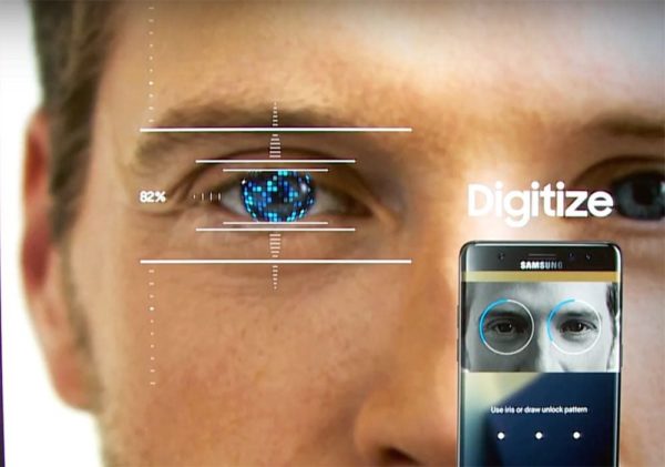 iris escaner Samsung Galaxy Note 7