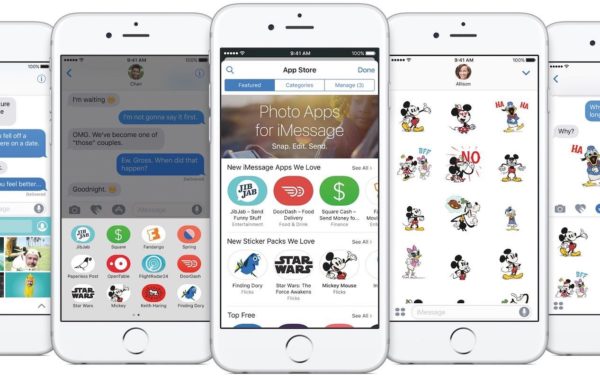iOS 10 - Aplicaciones y Stickers para iMessage