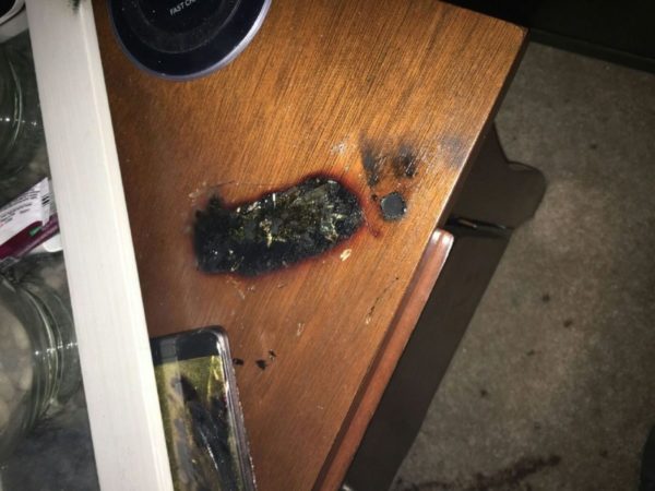 Quinto Galaxy Note 7 que explota en una semana