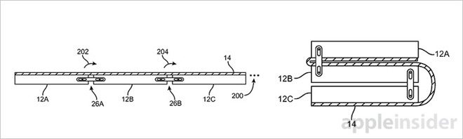 Patente Apple iPhone flexible