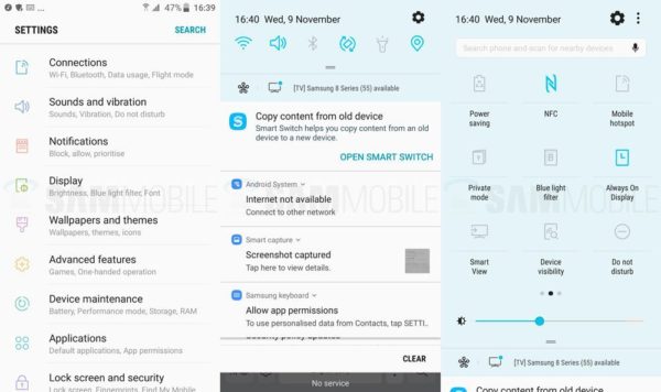 Android Nougat 7.0 Galaxy S7