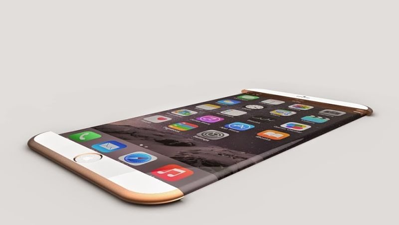 Concepto iPhone flexible